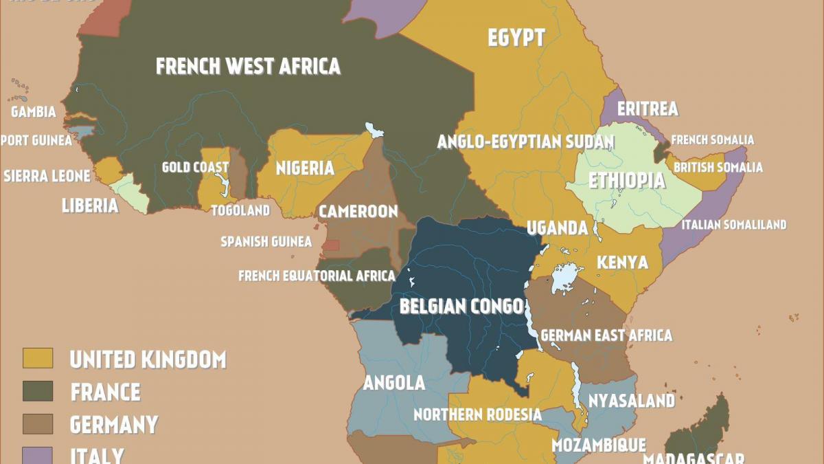 Peta british Kamerun