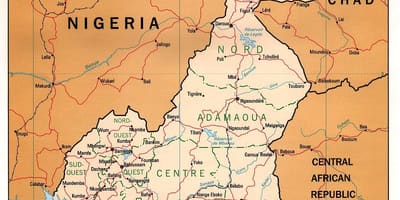 Fizikal peta Kamerun