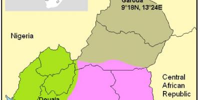Peta Kamerun iklim